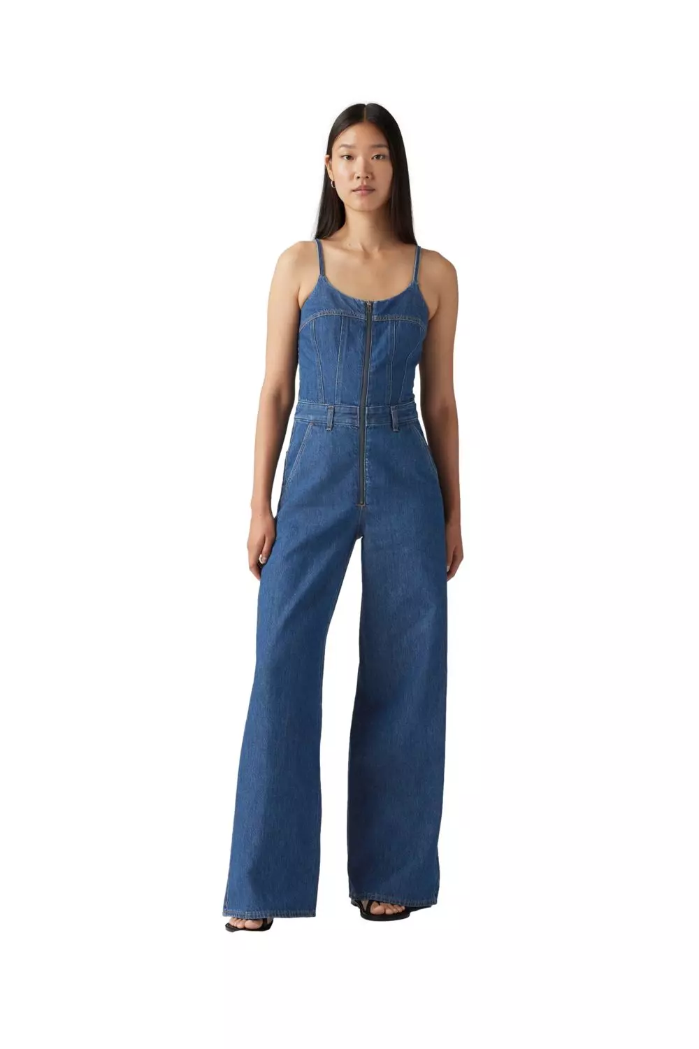 Enterito Mujer Bustier Jumpsuit Azul Levis 001WC-0003-3