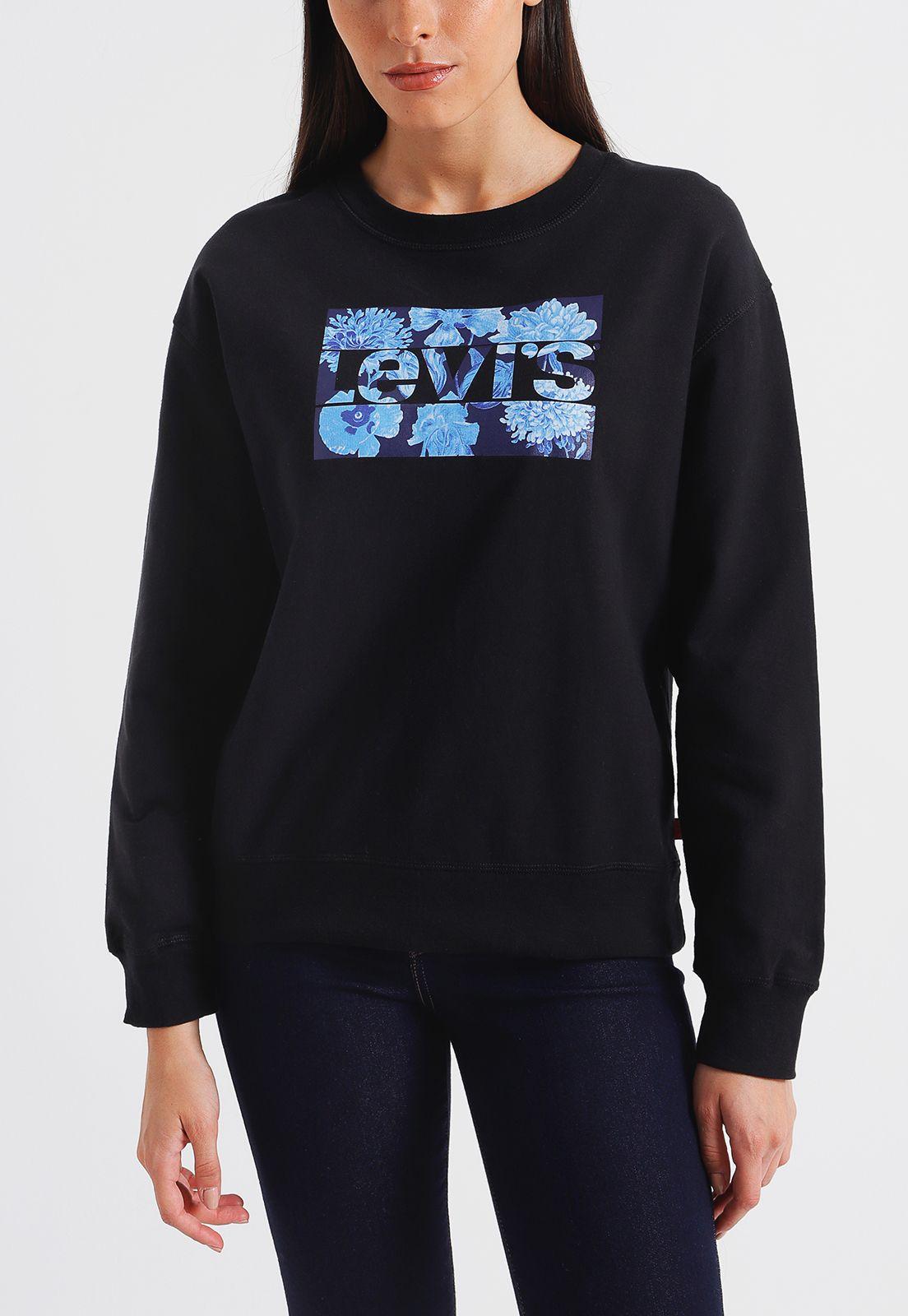 Polerón Mujer Standard Sportswear Negro Levis 18686-0157-0