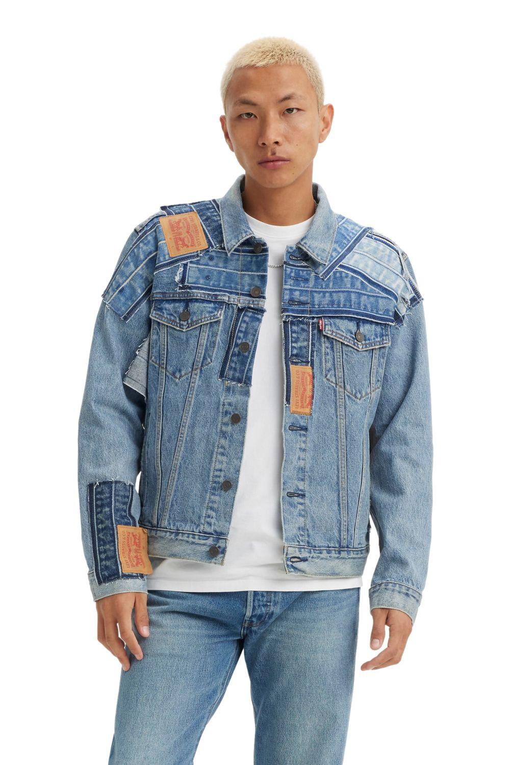 Chaqueta Hombre Regular Fit Trucker Azul Levis 72334-0708-0