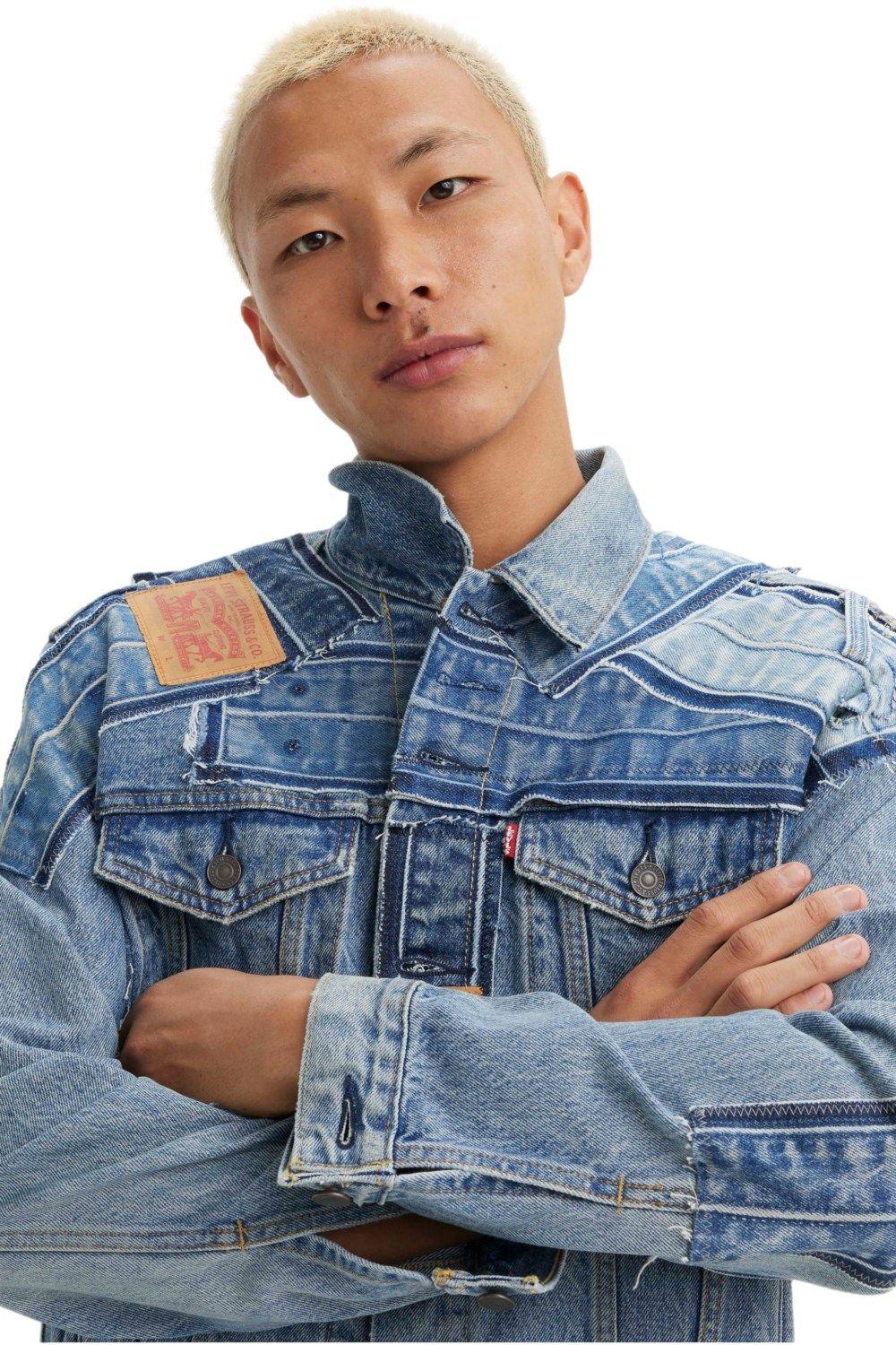 Chaqueta Hombre Regular Fit Trucker Azul Levis 72334-0708-3