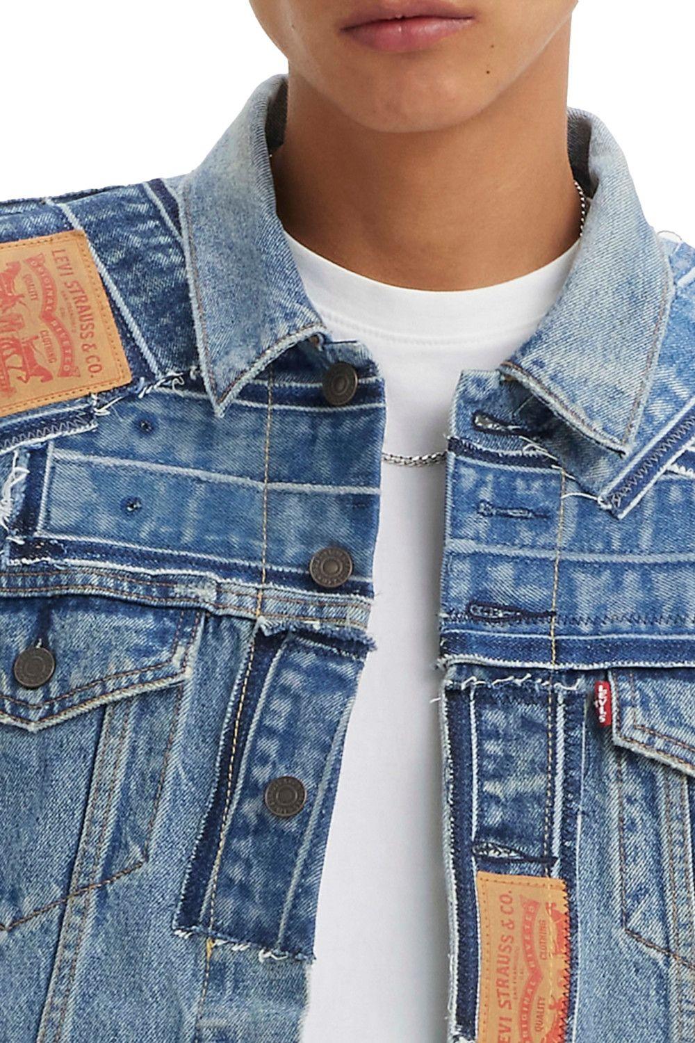 Chaqueta Hombre Regular Fit Trucker Azul Levis 72334-0708-4