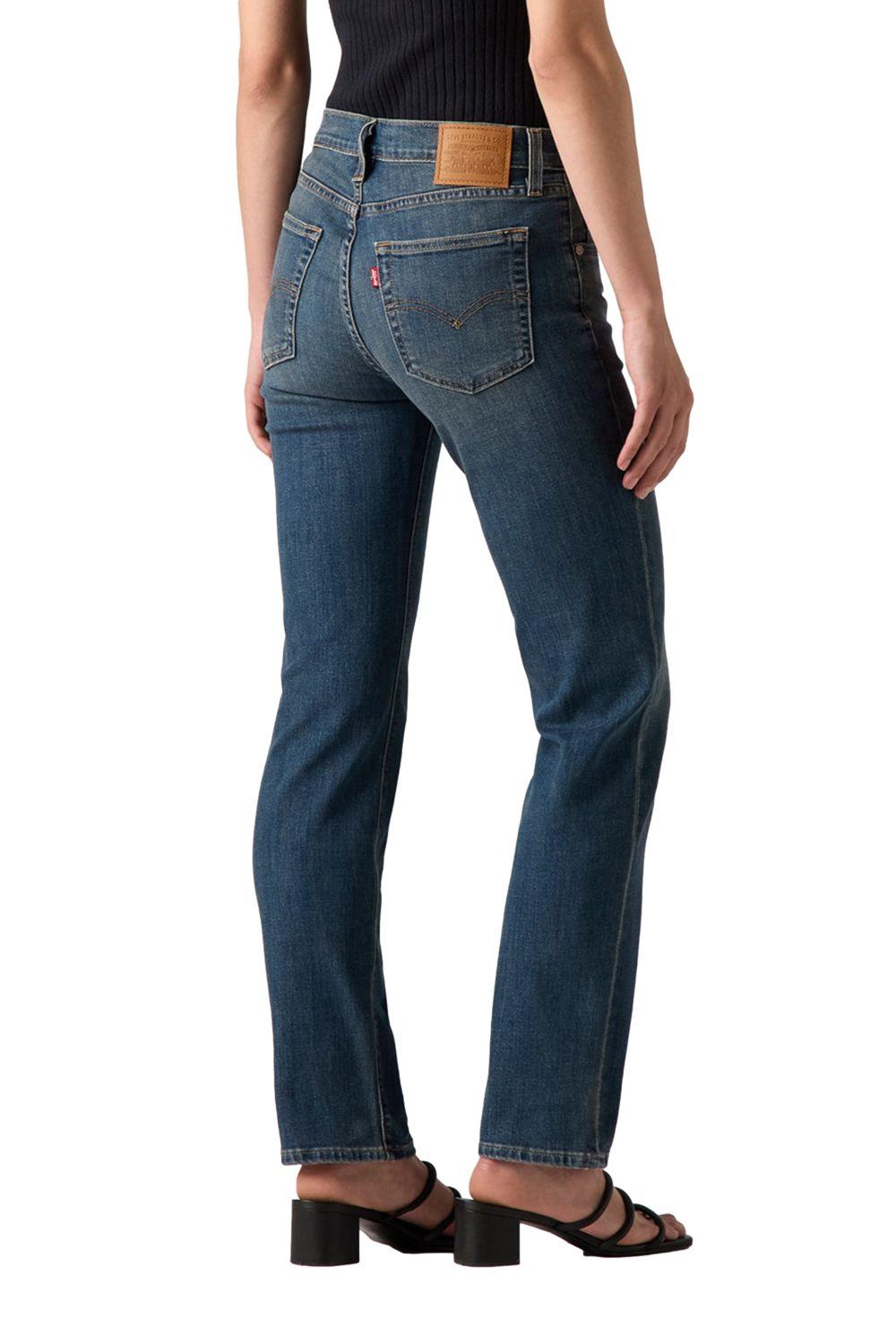 Jeans Mujer 724 High Rise Straight Azul Levis 18883-0346-2