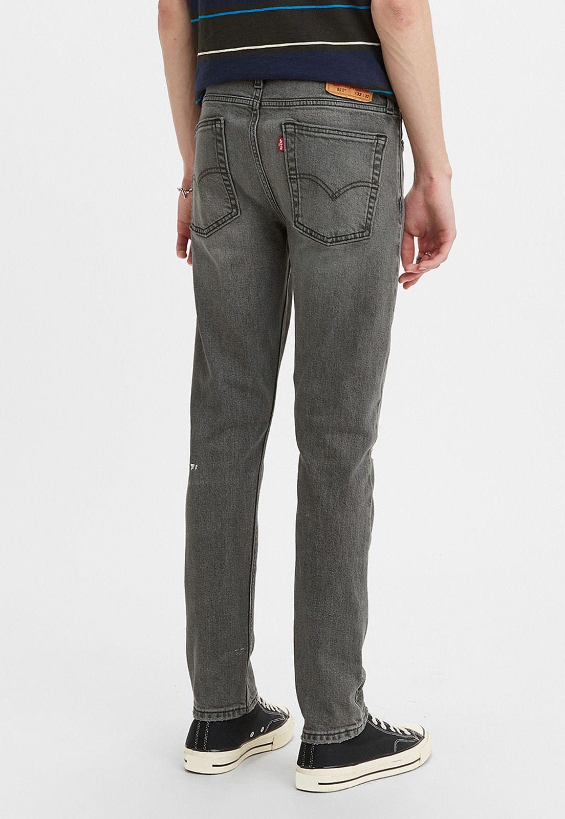 Jeans Hombre 510 Skinny Fit Gris Levis 05510-1245-2