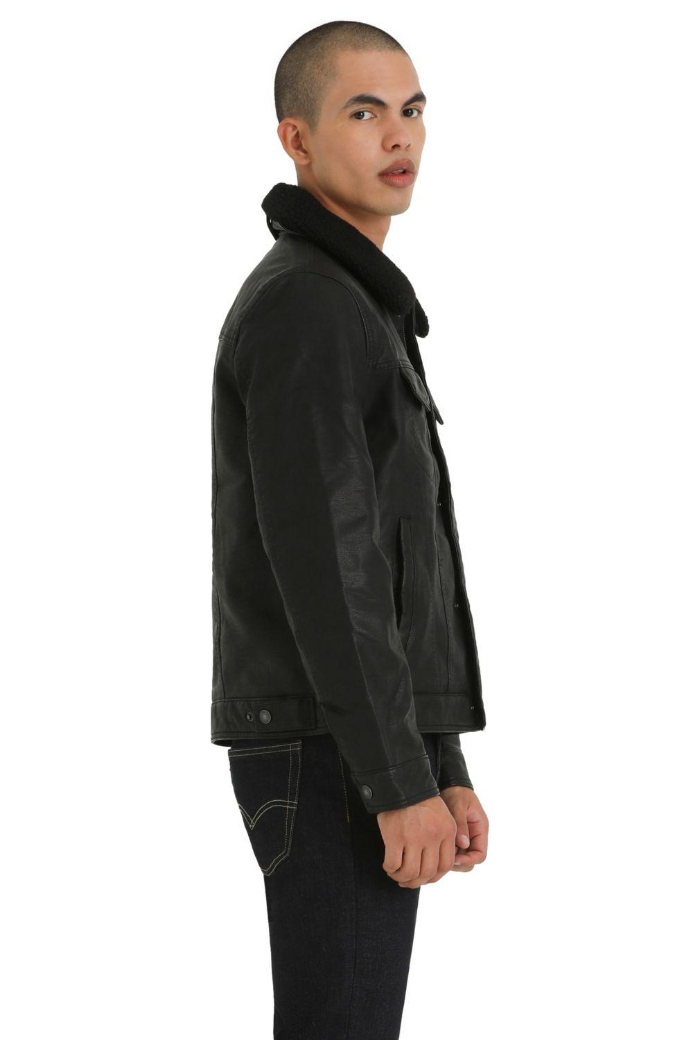 Chaqueta Hombre Regular Fit Trucker Negro Levis 59489-0038-1