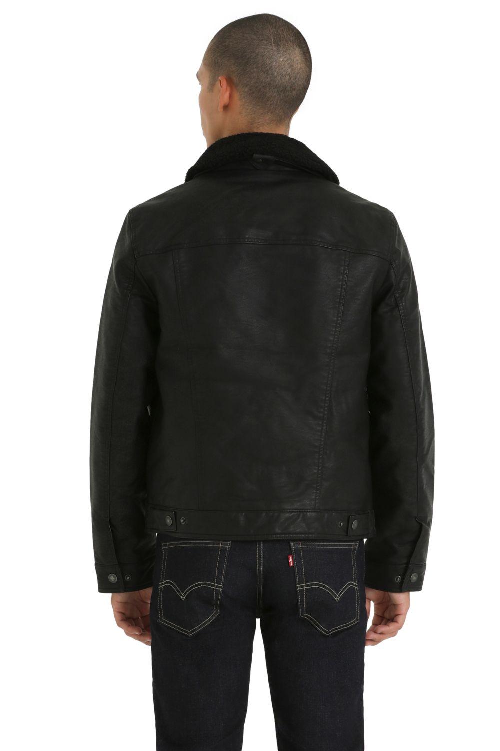 Chaqueta Hombre Regular Fit Trucker Negro Levis 59489-0038-2