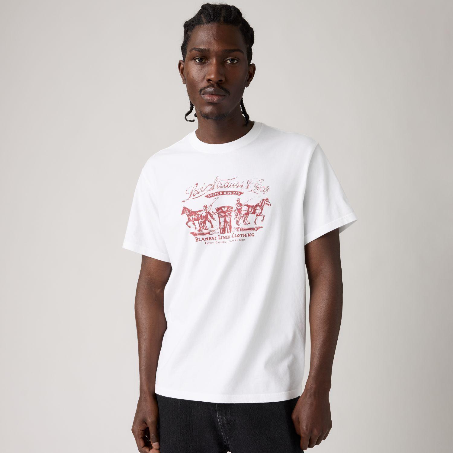 Polera Hombre Relaxed Fit Tee Blanco Levis 16143-2687-2