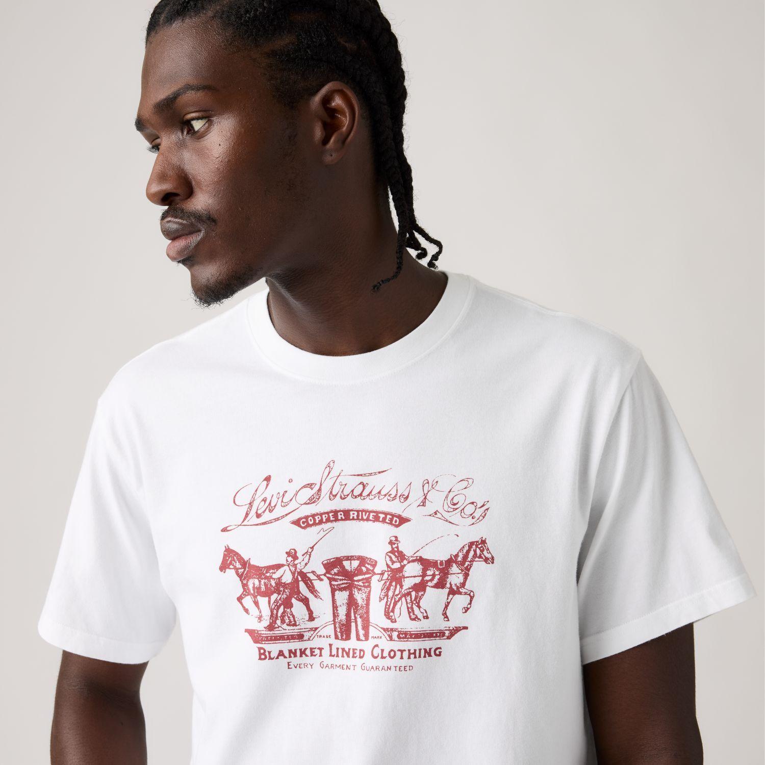 Polera Hombre Relaxed Fit Tee Blanco Levis 16143-2687-3
