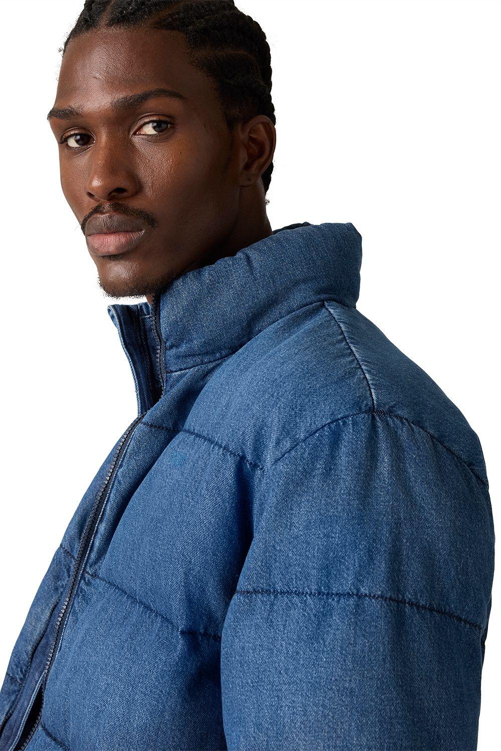 Chaqueta Hombre Piedmont Short Puffer Azul Levis A8568-0011-3