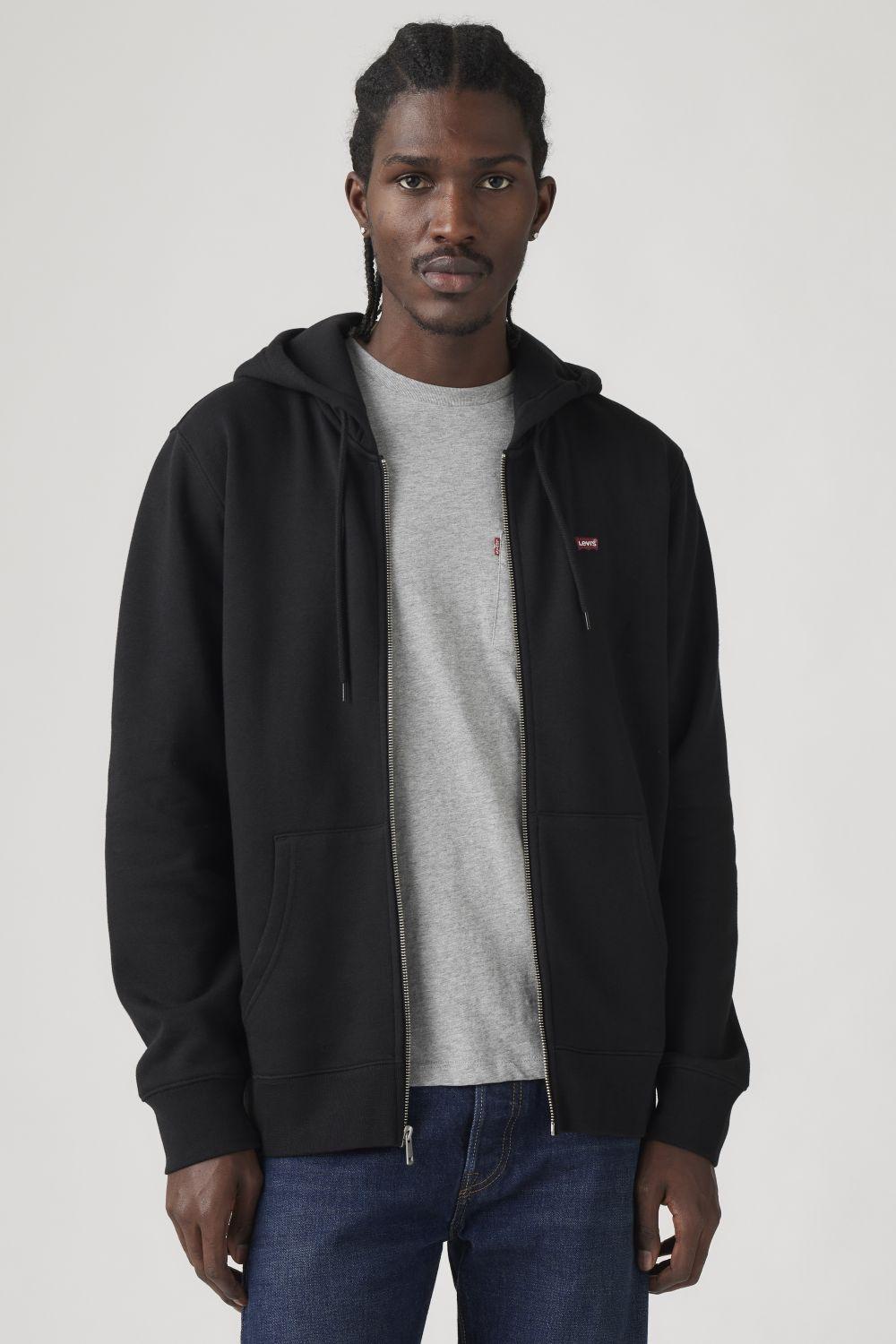 Polerón Hombre Regular Fit Color entero Negro Levis 34259-0005-2