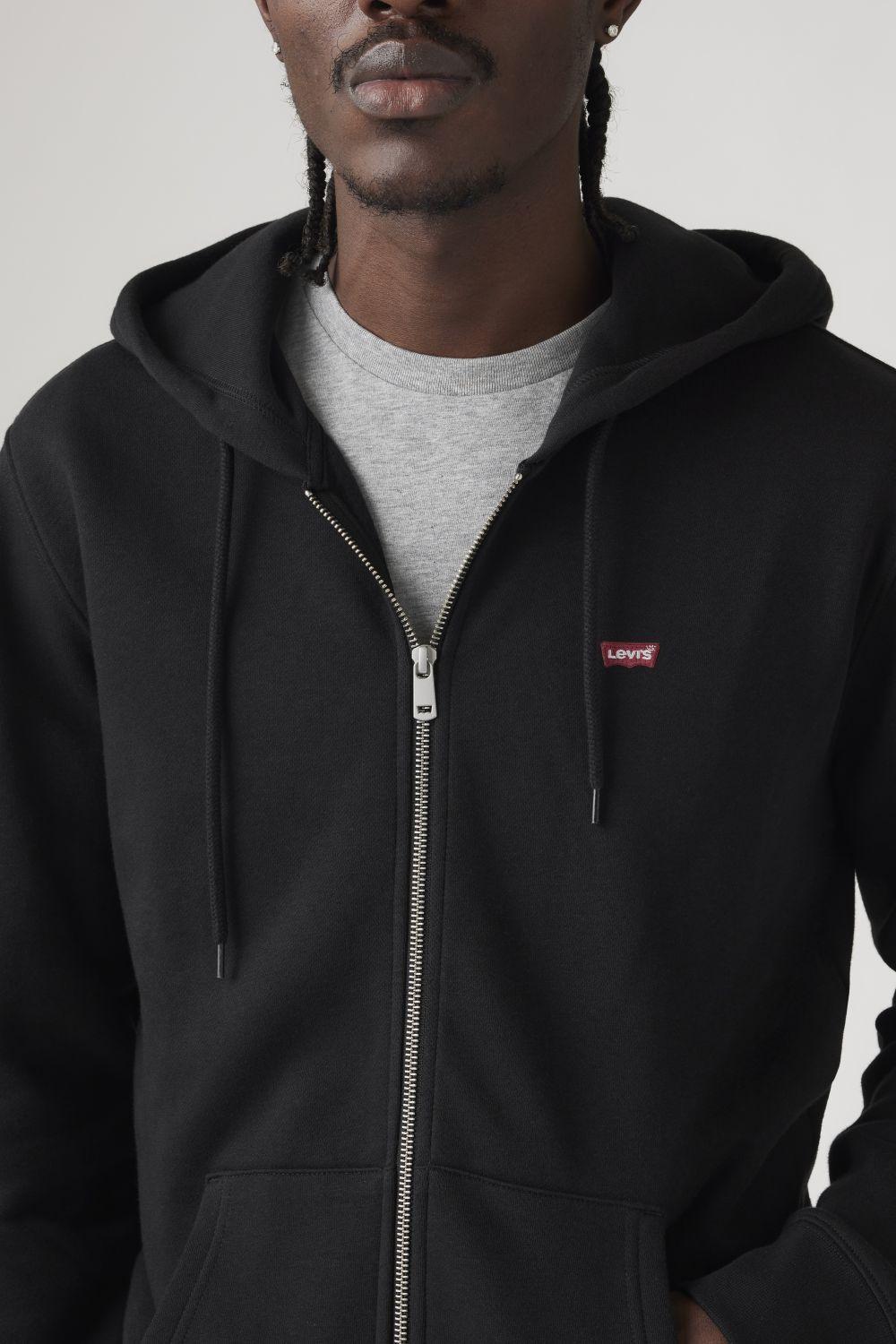 Polerón Hombre Regular Fit Color entero Negro Levis 34259-0005-3