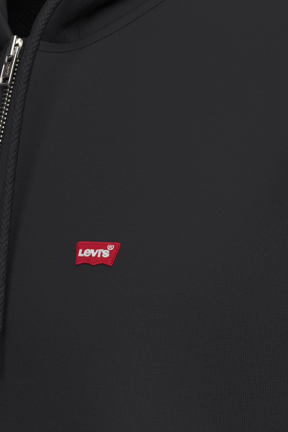 Polerón Hombre Regular Fit Color entero Negro Levis 34259-0005-4