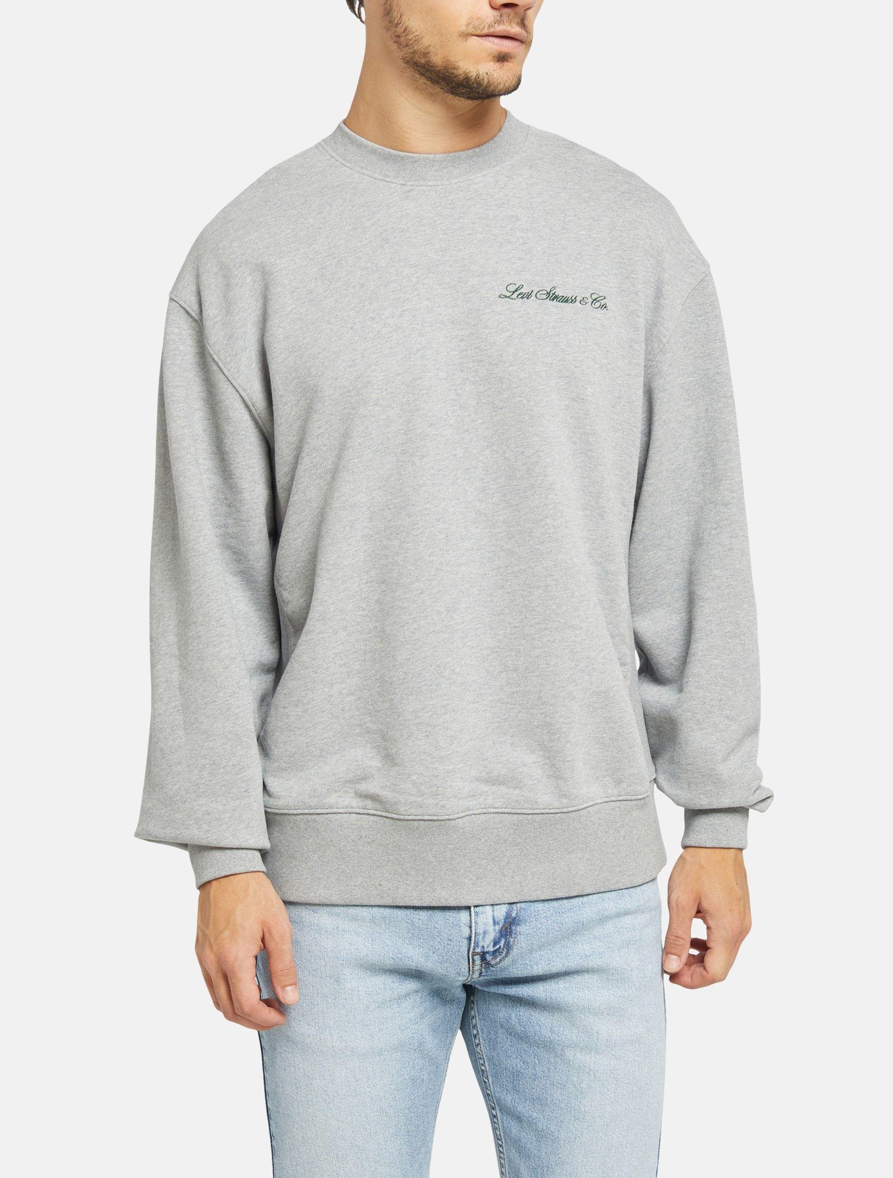 Polerón Hombre Premium Graphic Crew Gris Levis 000MS-0012-0