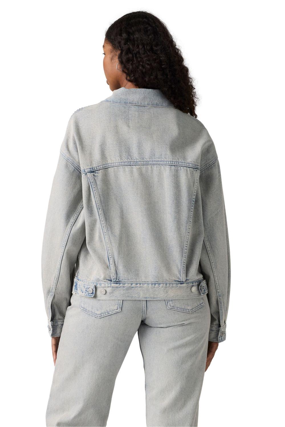 Chaqueta Mujer 90s Trucker Celeste Levis A1743-0147-1