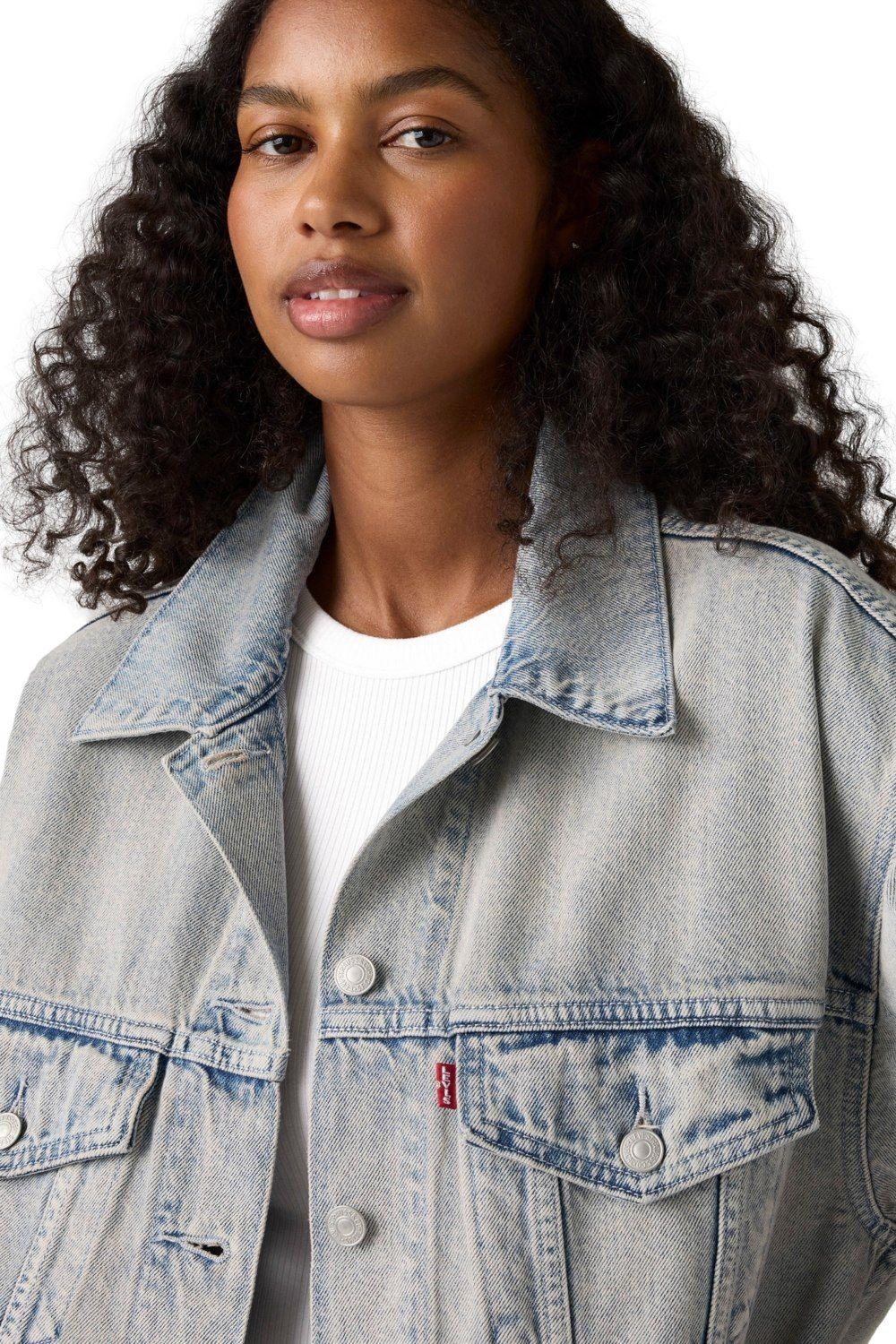 Chaqueta Mujer 90s Trucker Celeste Levis A1743-0147-2