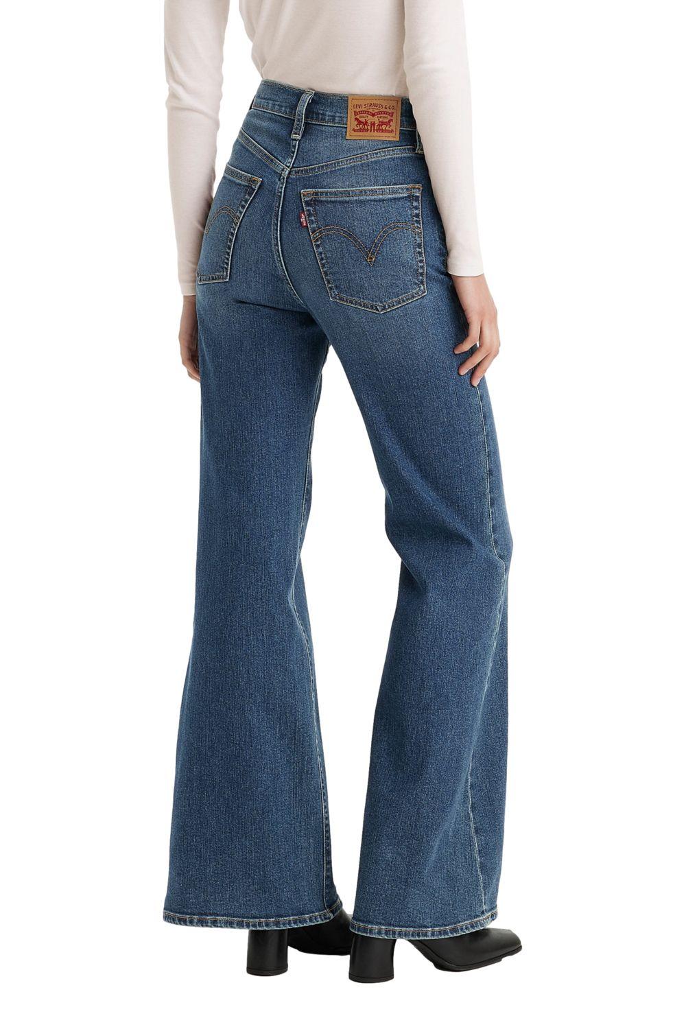 Jeans Mujer Ribcage Bells Azul Levis A7503-0002-2