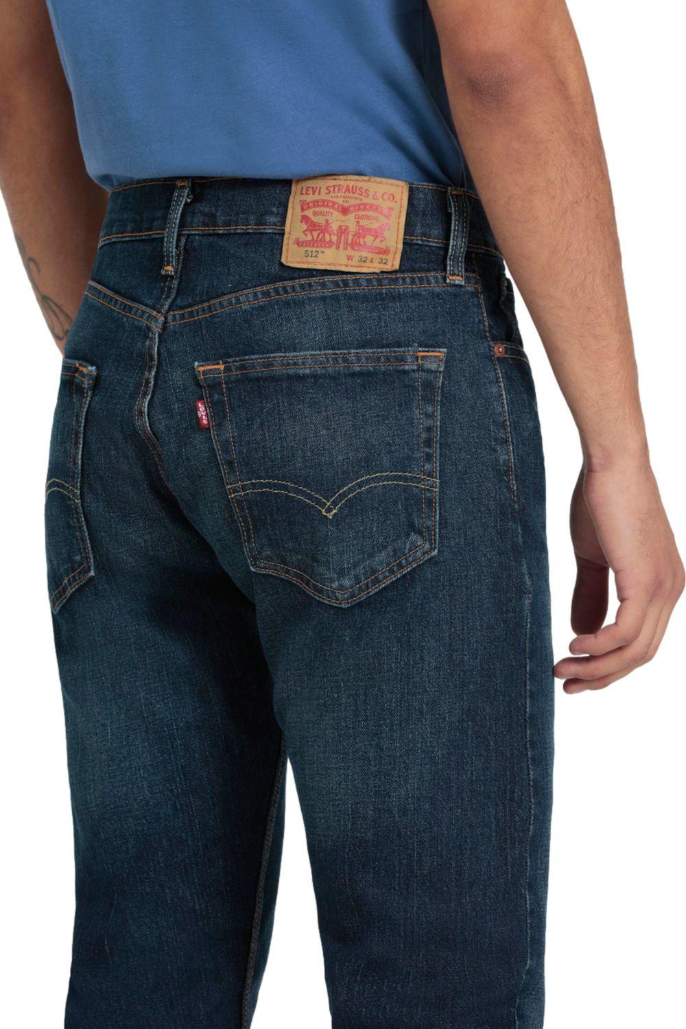 Jeans Hombre 512 Slim Taper Azul Levis 28833-1221-3