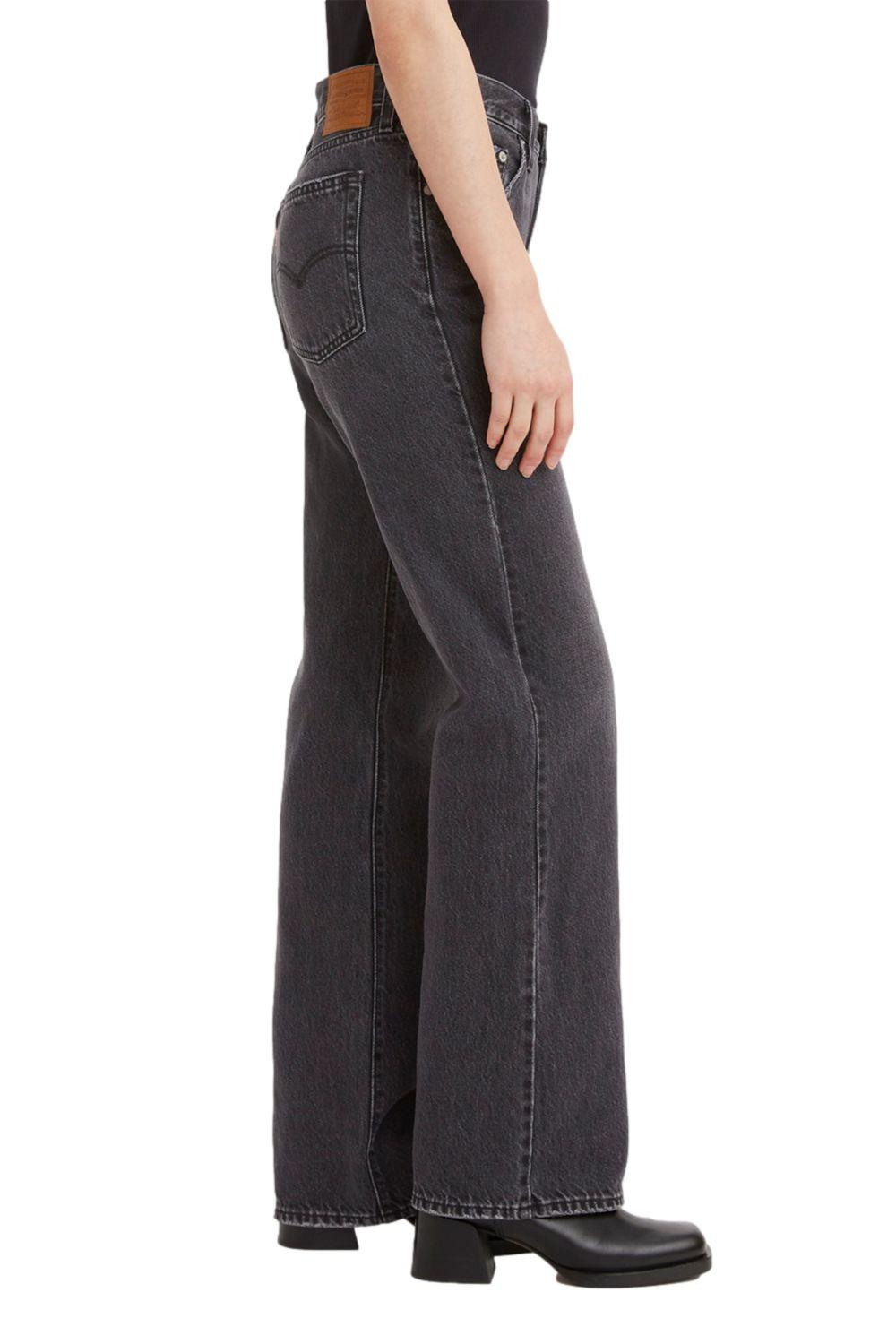 Jeans Mujer Baggy Boot Negro Levis A3495-0000-1