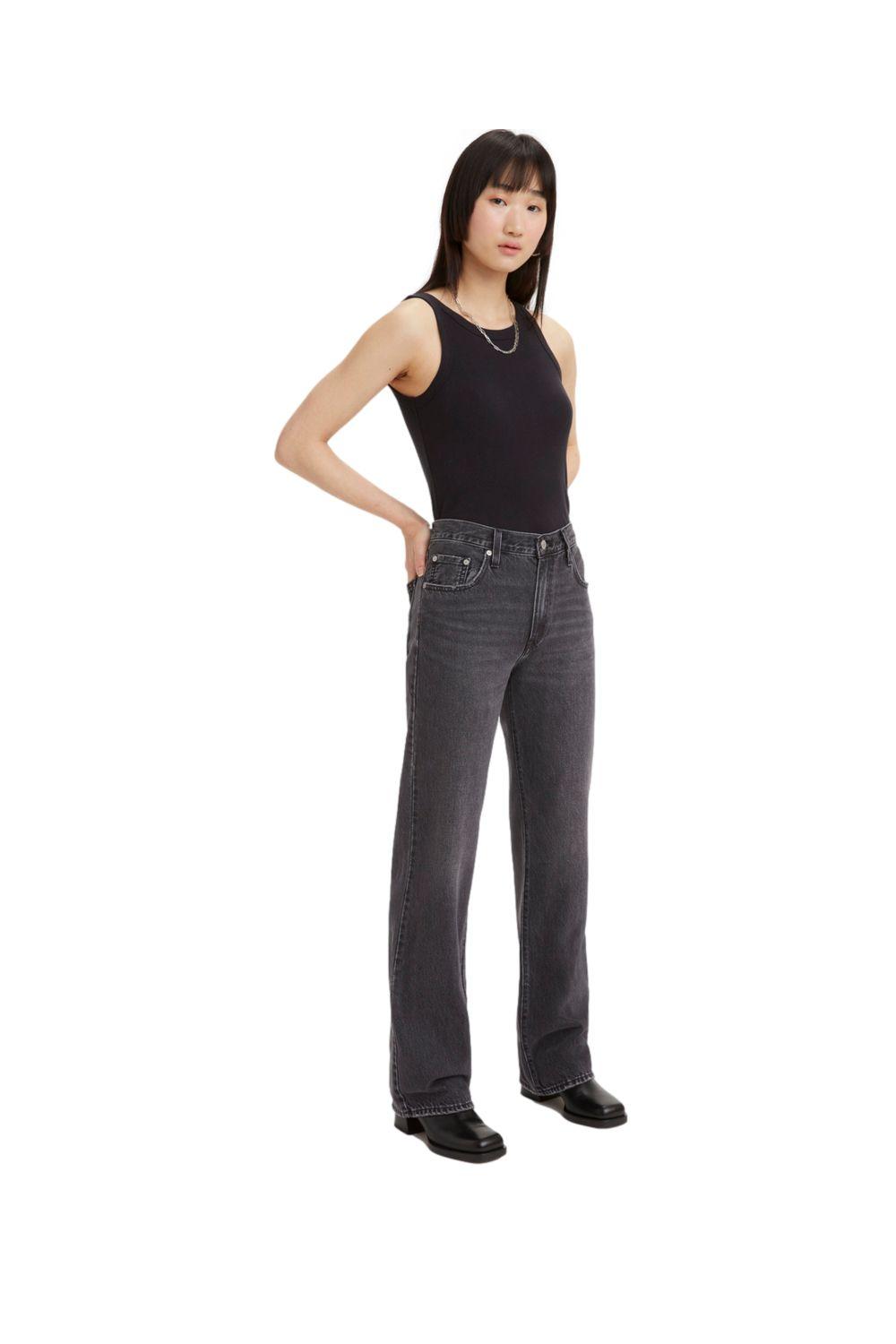 Jeans Mujer Baggy Boot Negro Levis A3495-0000-3