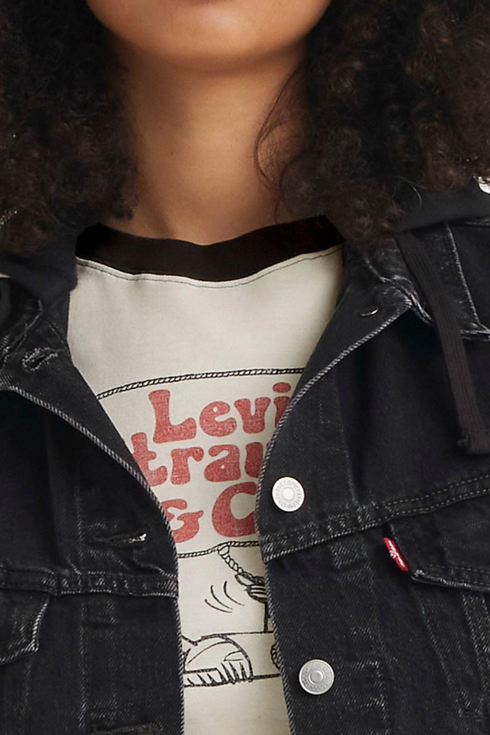 Chaqueta Mujer Trucker Negro Levis A8758-0000-1