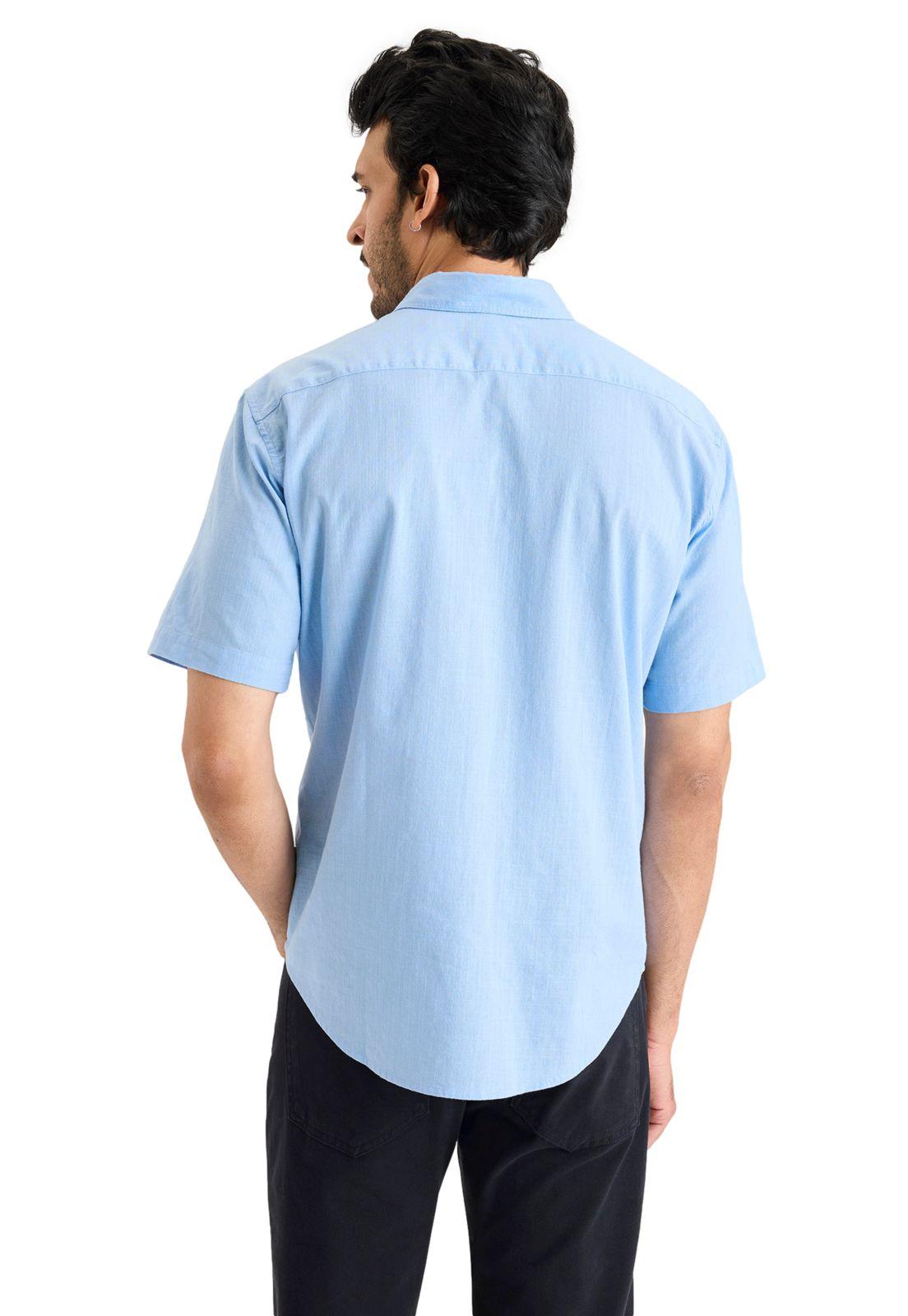 Camisa Hombre Ultimate SS Regular Fit Celeste 55769-0288-2