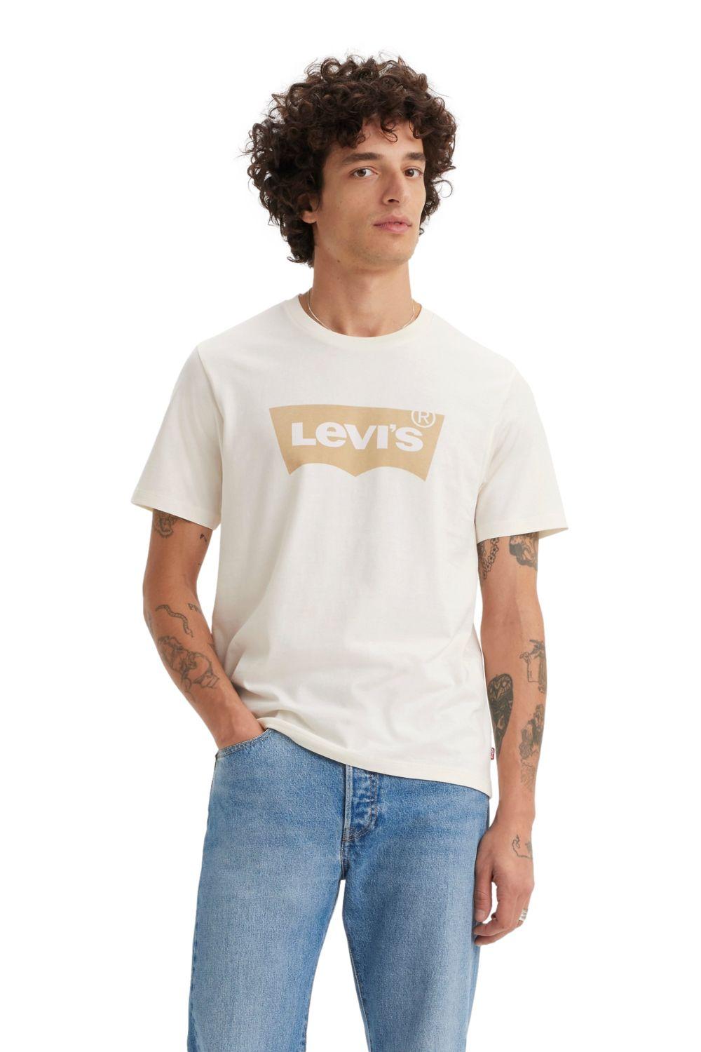 Polera Hombre Batwing Blanco Levis 22491-1726-0