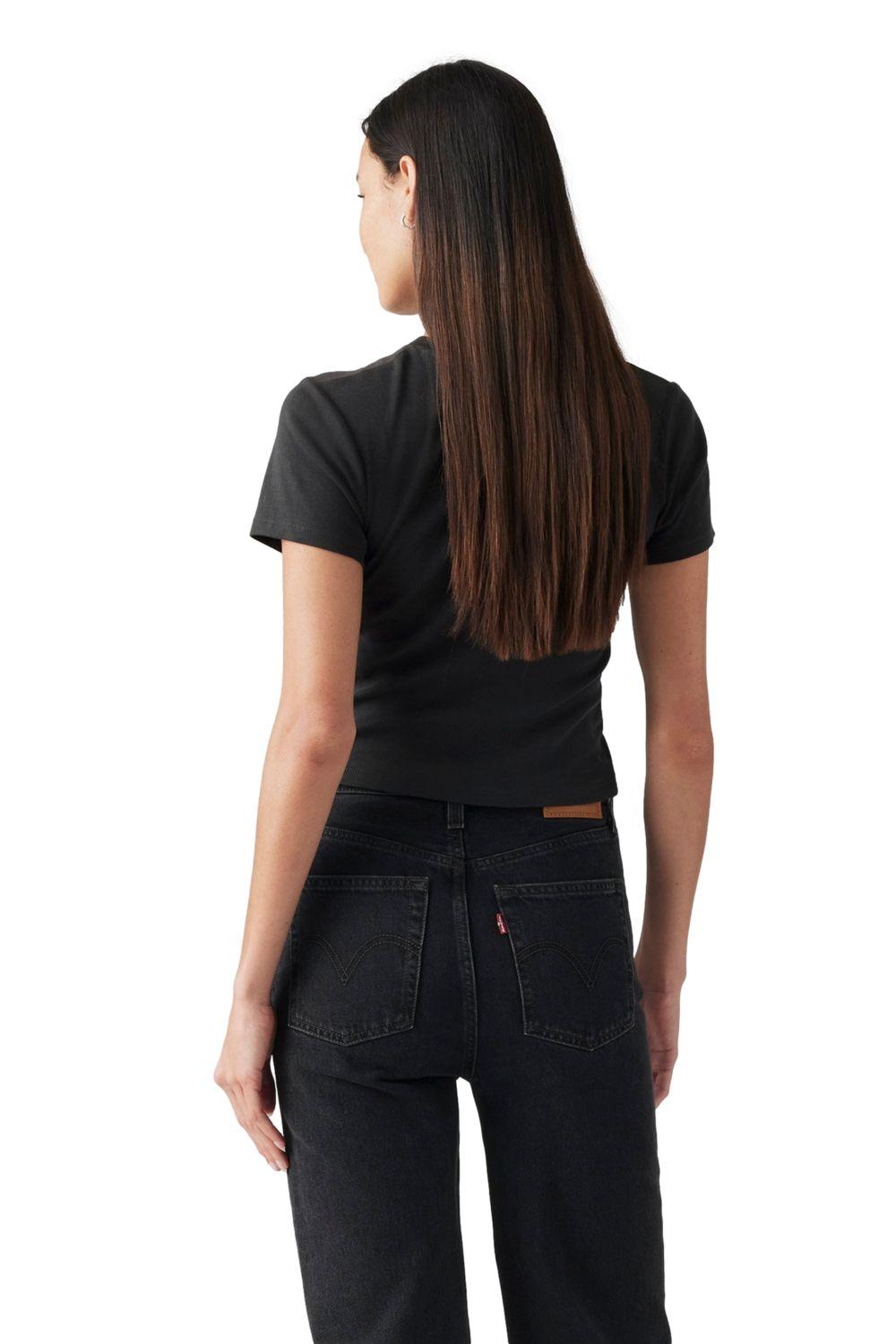 Polera Mujer Sporty Tee Negro Levis A8798-0024-1