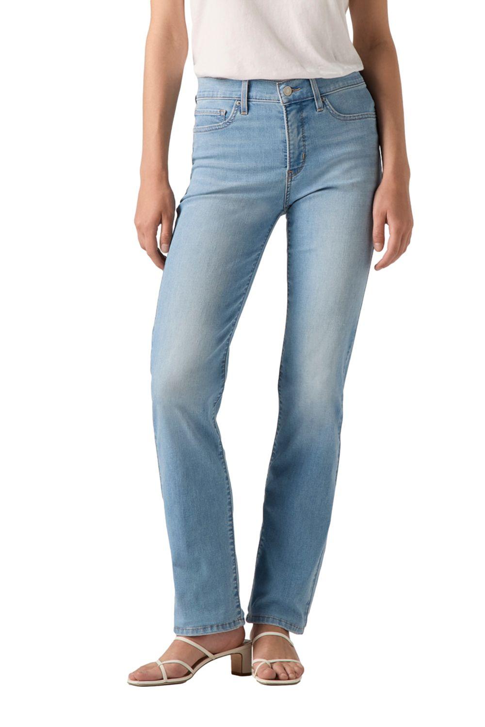 Jeans Mujer 314 Shaping Straight Celeste Levis 19631-0236-0