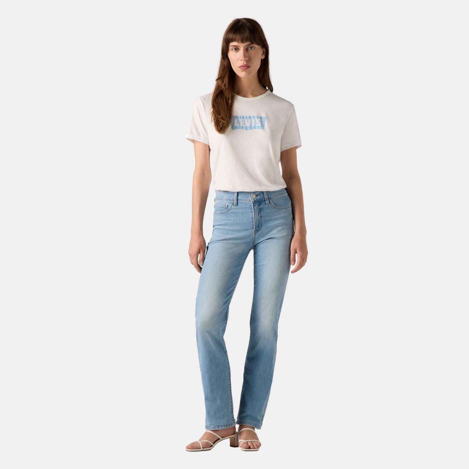 Jeans Mujer 314 Shaping Straight Celeste Levis 19631-0236-1
