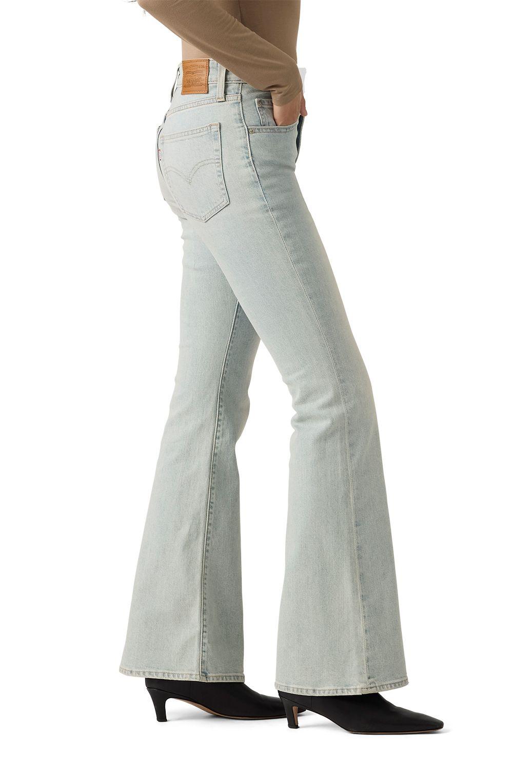 Jeans Mujer 726 Hr Flare Celeste Levis A3410-0165-1