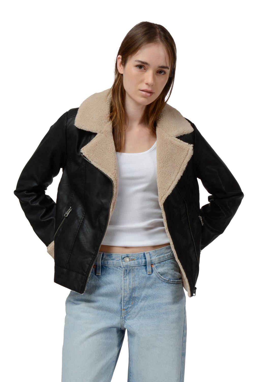 Chaqueta Mujer Pu Jacket Negro Levis 59544-0403-3
