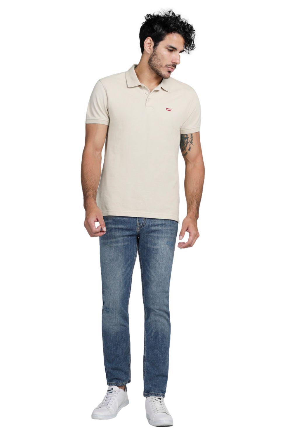 Polera Hombre Hm Polo Beige Levis 35883-0031-4