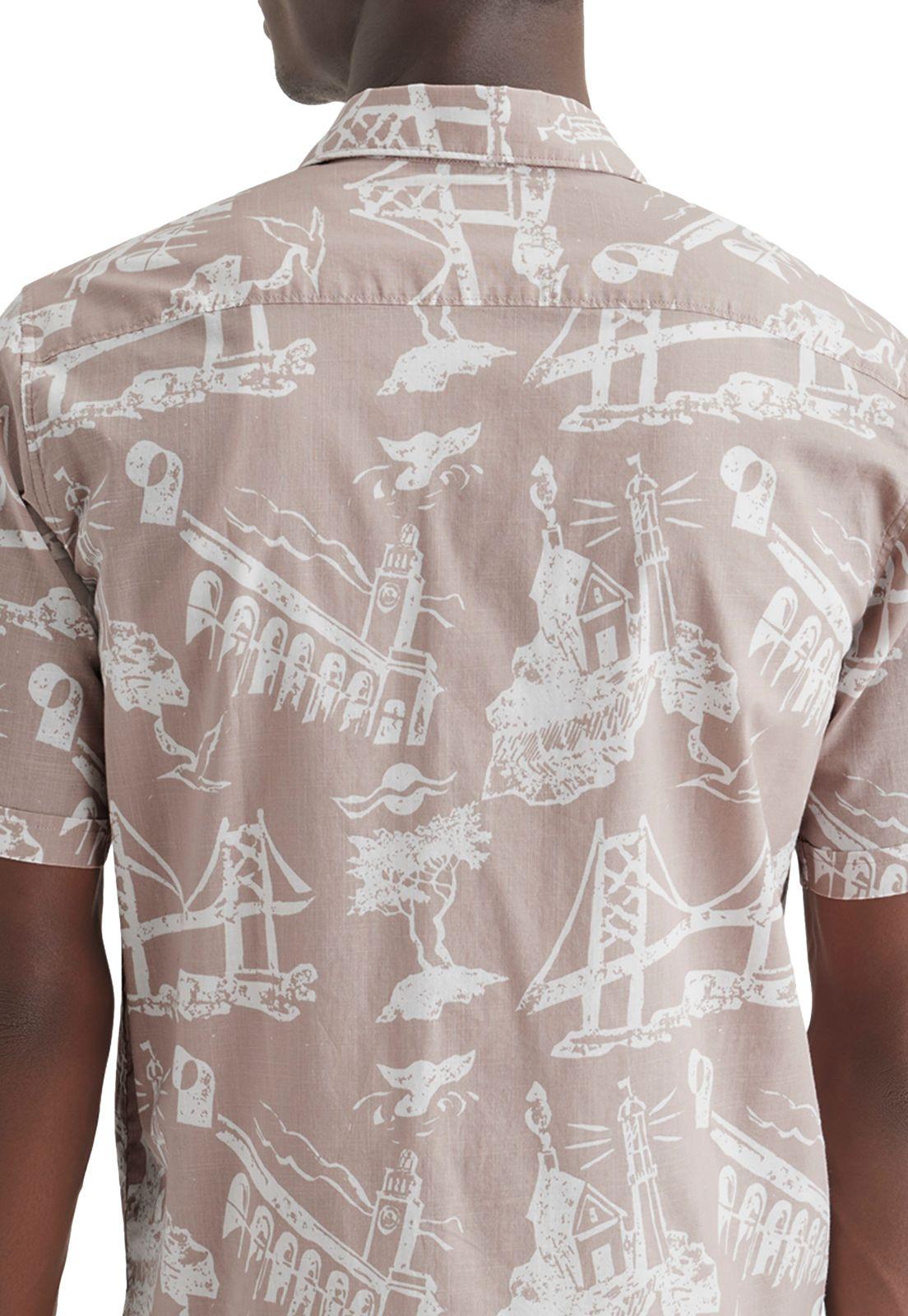 Camisa Hombre Camp Regular Fit Fawn A1732-0040-3
