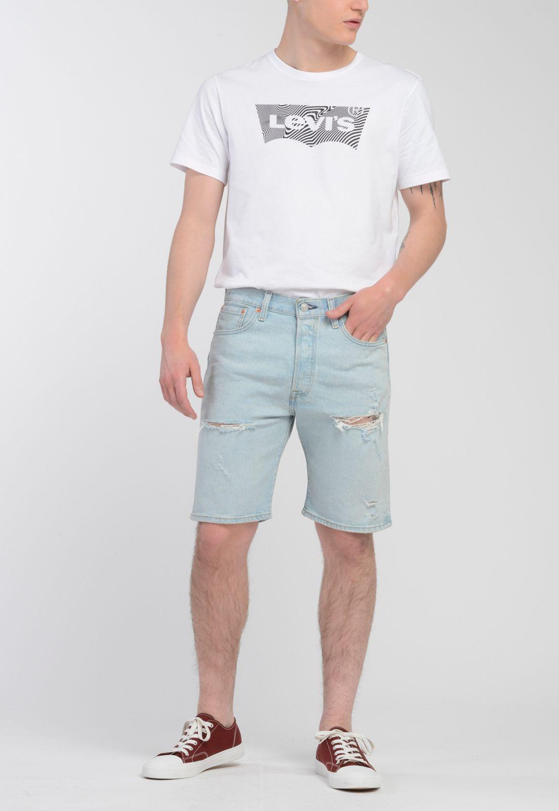 Short Hombre 501 Azul Claro Levis 36512-0169-2