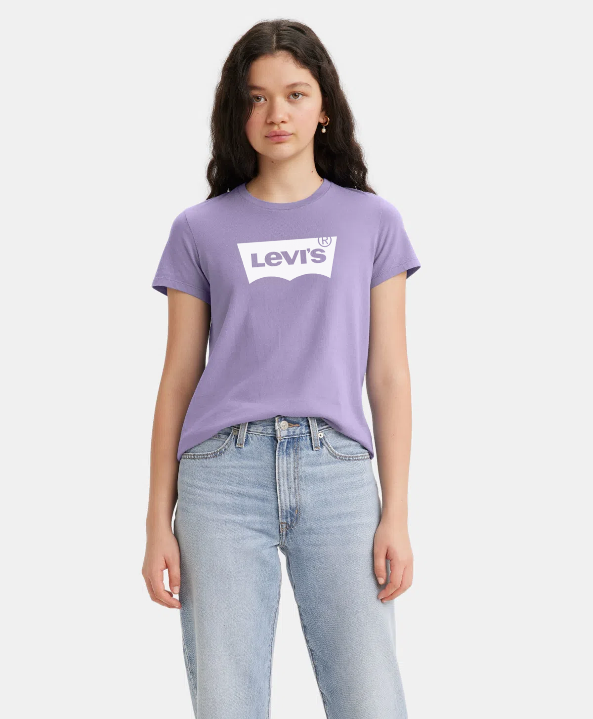 Polera Mujer Perfect Tee Lila Levis 17369-2250-1