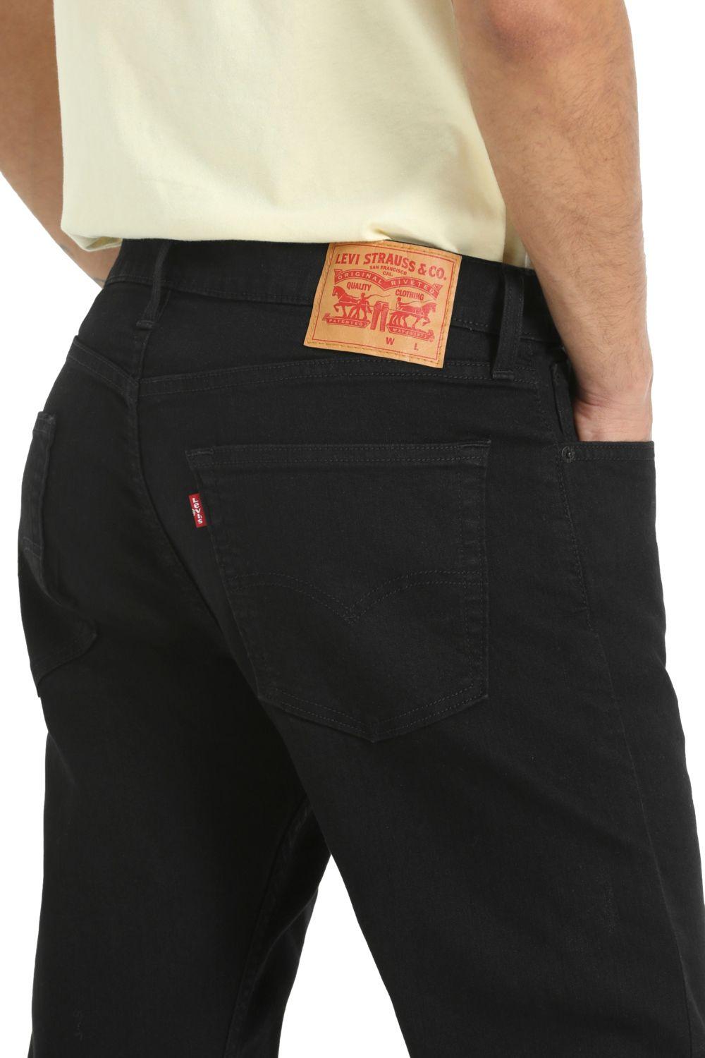 Jeans Hombre 502 Taper Negro Levis 29507-1512-3
