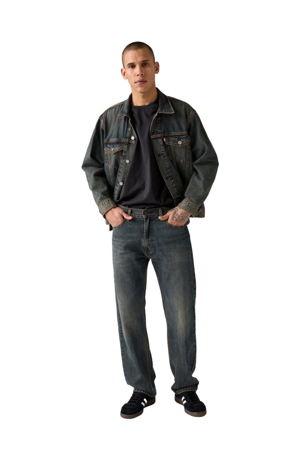 Jeans Hombre 555 Relaxed Straight Azul Levis A7223-0036-3