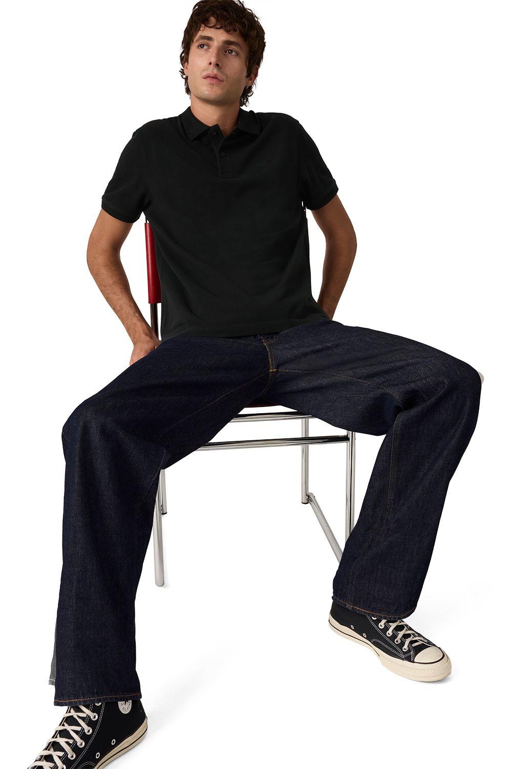 Polera Hombre Icon Polo Negro Levis 005FM-0002-3