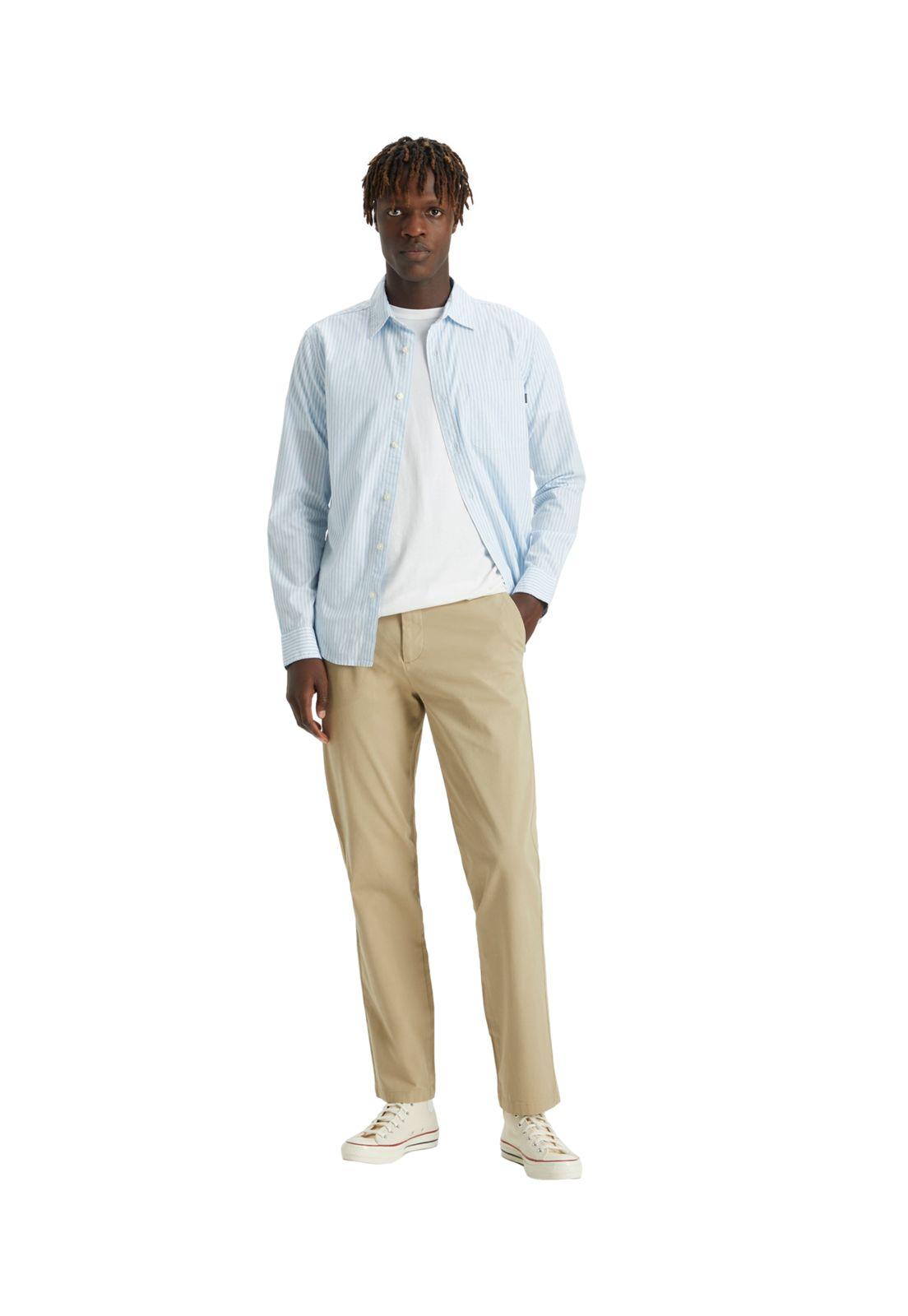 Pantalón Hombre Chino Smart 360 Flex Slim Fit Khaki 75807-0004-4