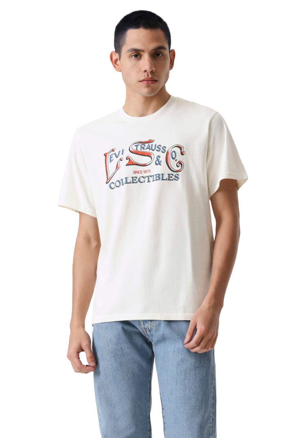 Polera Hombre Relaxed Fit Tee Beige Levis 16143-1827-0