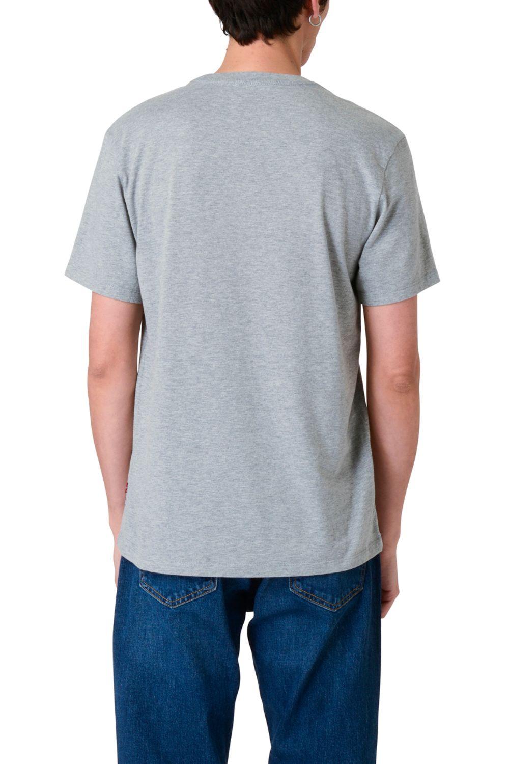 Polera Hombre Regular Fit Gráfica Gris Levis 22020-5000-2
