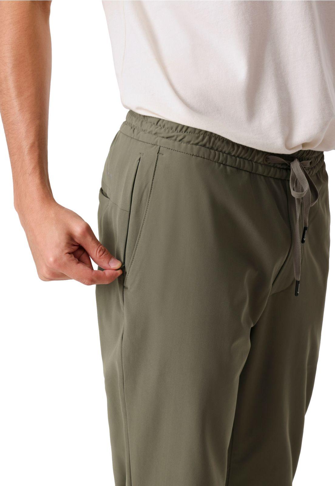 Pantalón Jogger Hombre Go Airweave Slim Fit Verde 002XO-0005-4