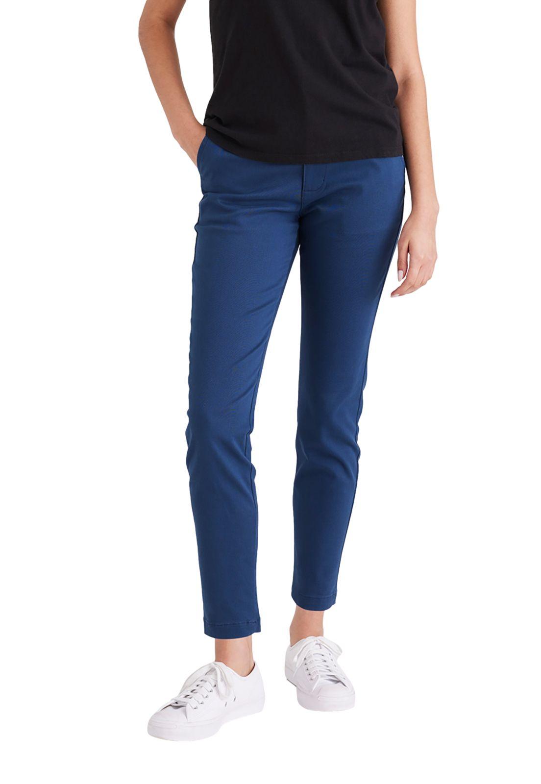 Pantalón Mujer Weekend Chino Skinny Fit Azul A0248-0002-0