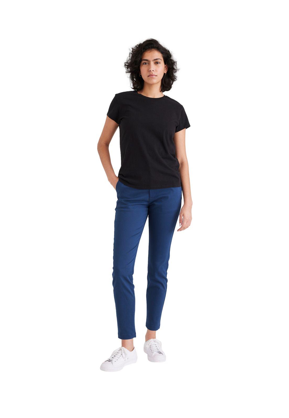 Pantalón Mujer Weekend Chino Skinny Fit Azul A0248-0002-2