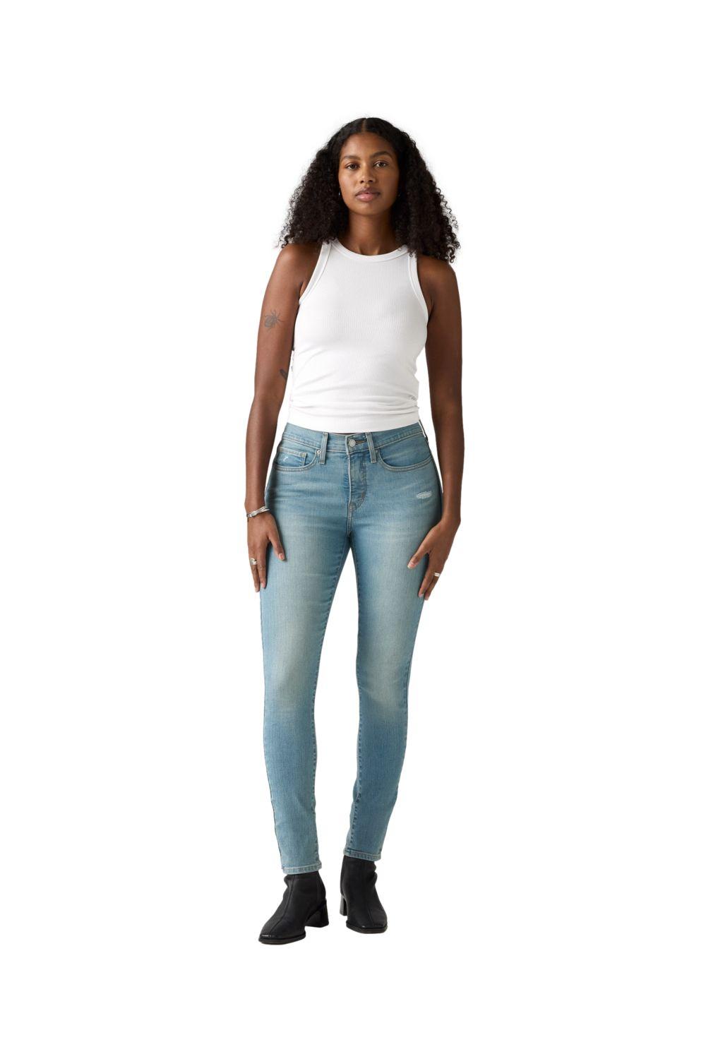 Jeans Mujer 311 Shaping Skinny Celeste Levis 19626-0631-4