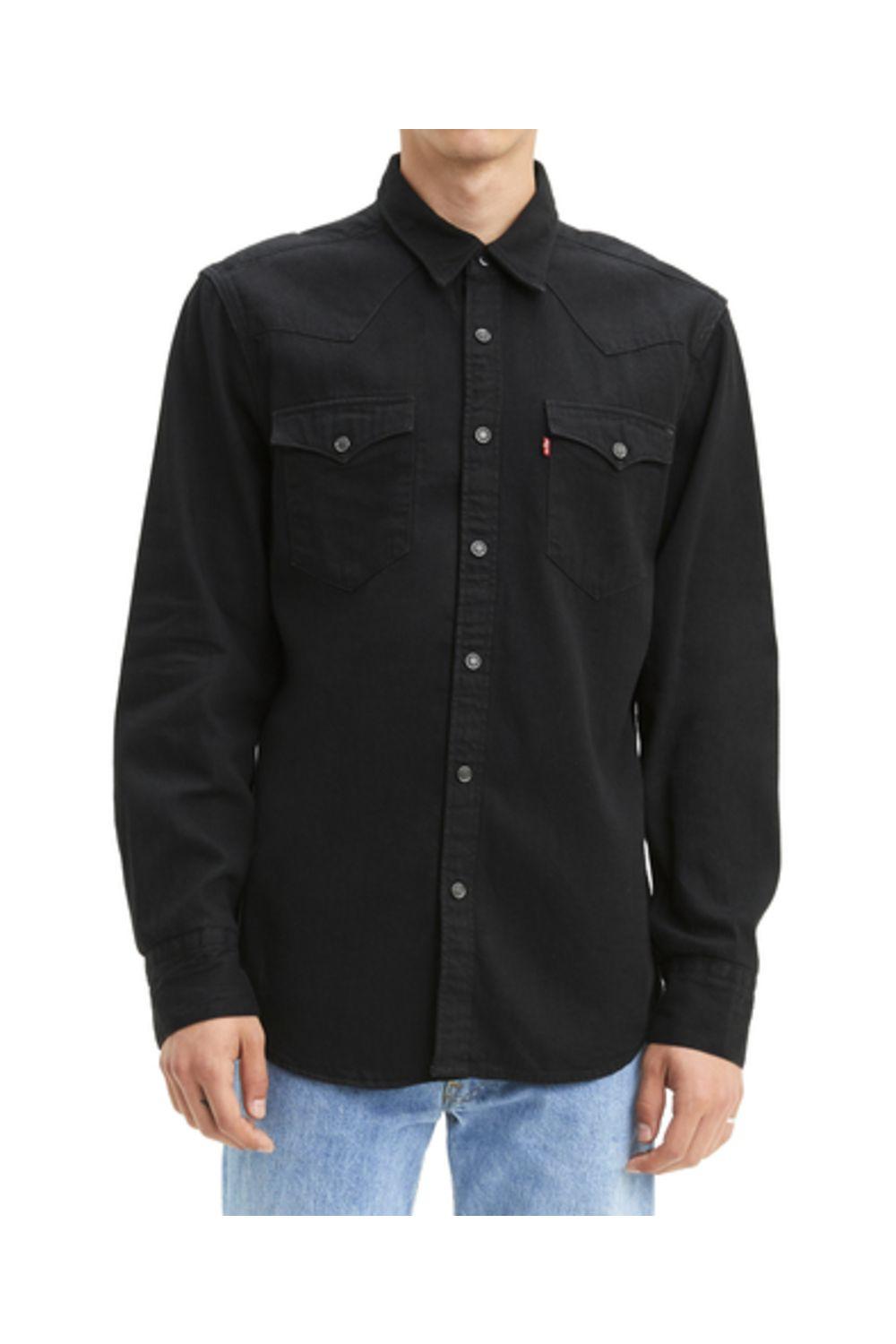 Camisa Hombre Regular Fit Western Negro Levis 85744-0002-0