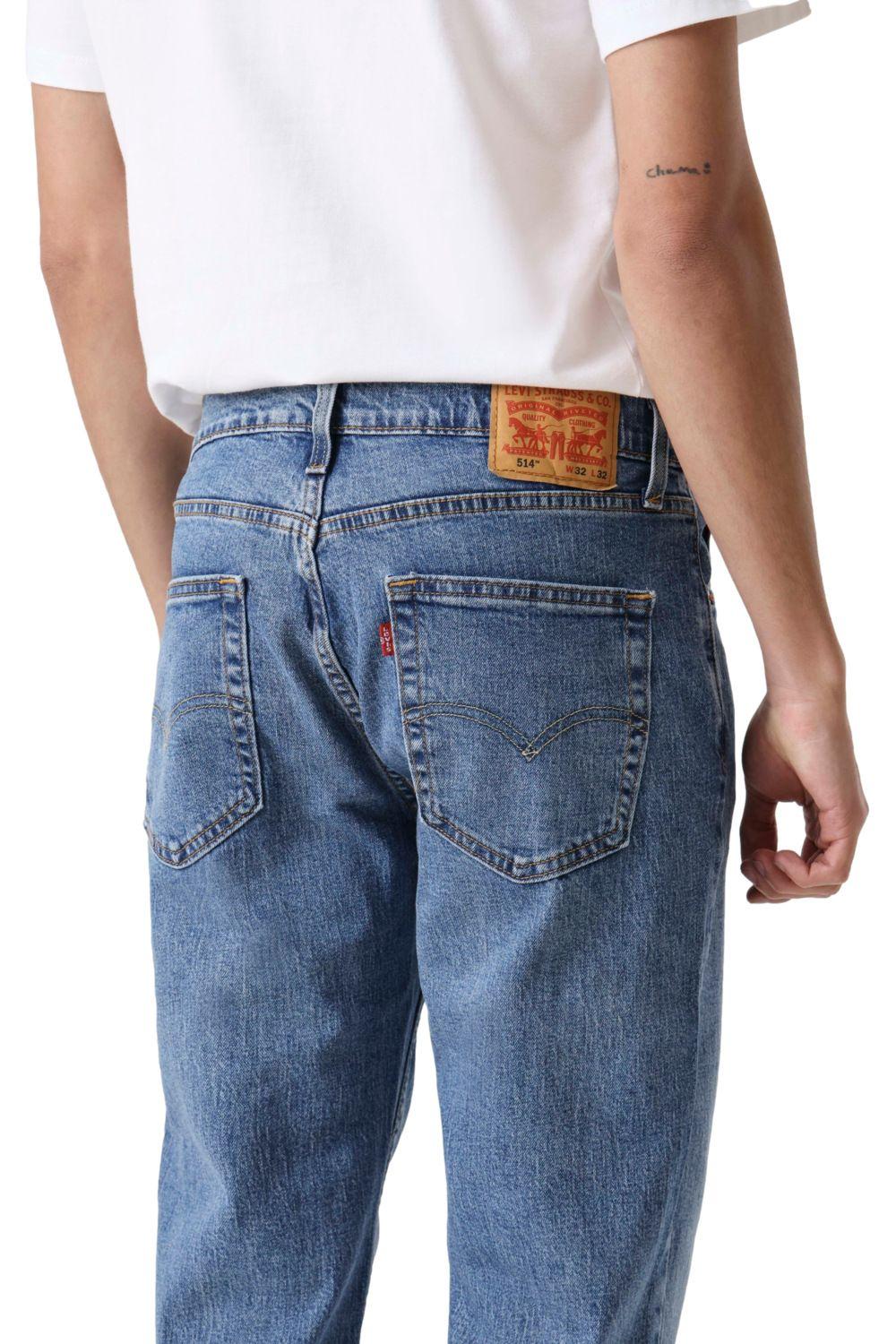 Jeans Hombre 514 Straight Azul Levis 00514-2041-3
