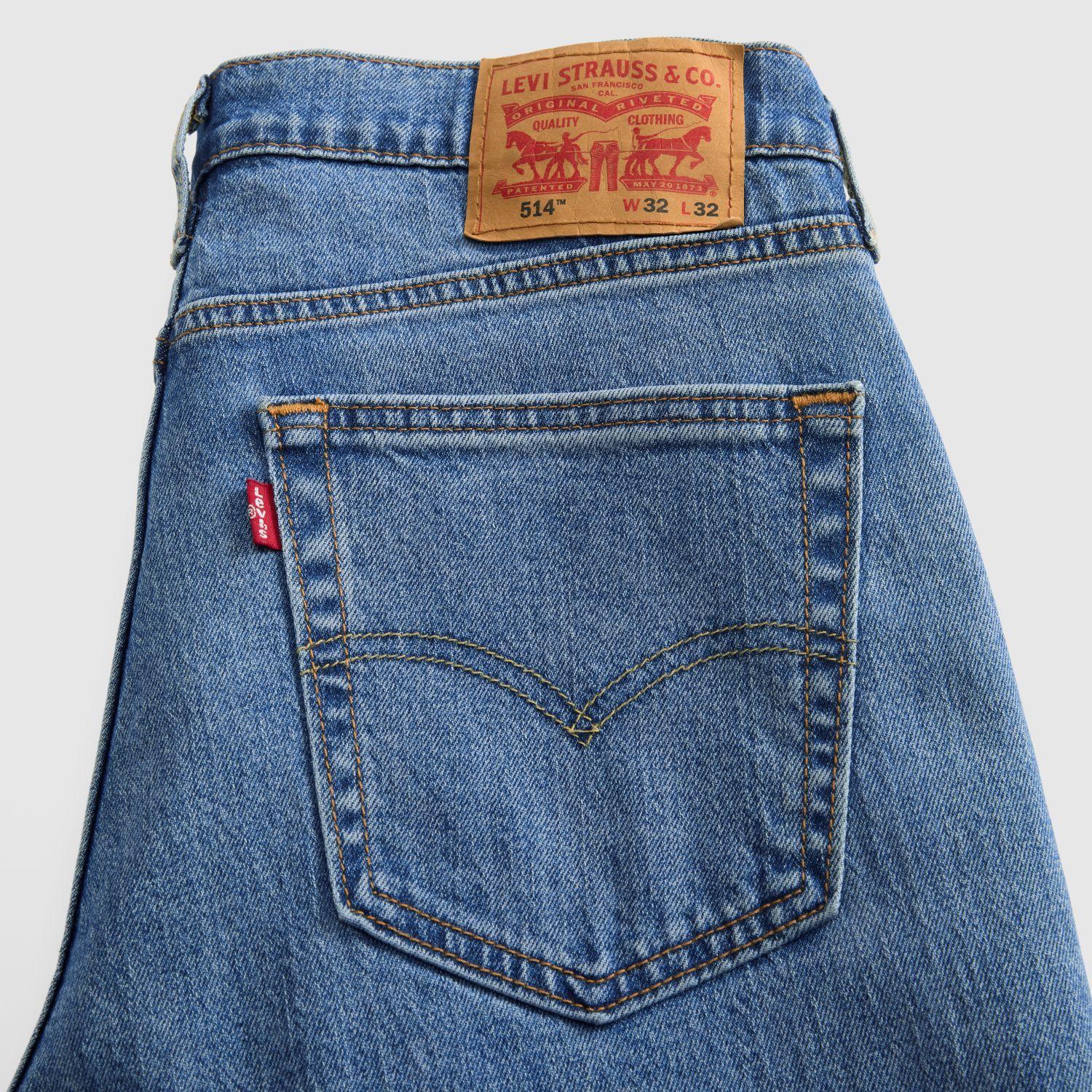 Jeans Hombre 514 Straight Azul Levis 00514-2041-4