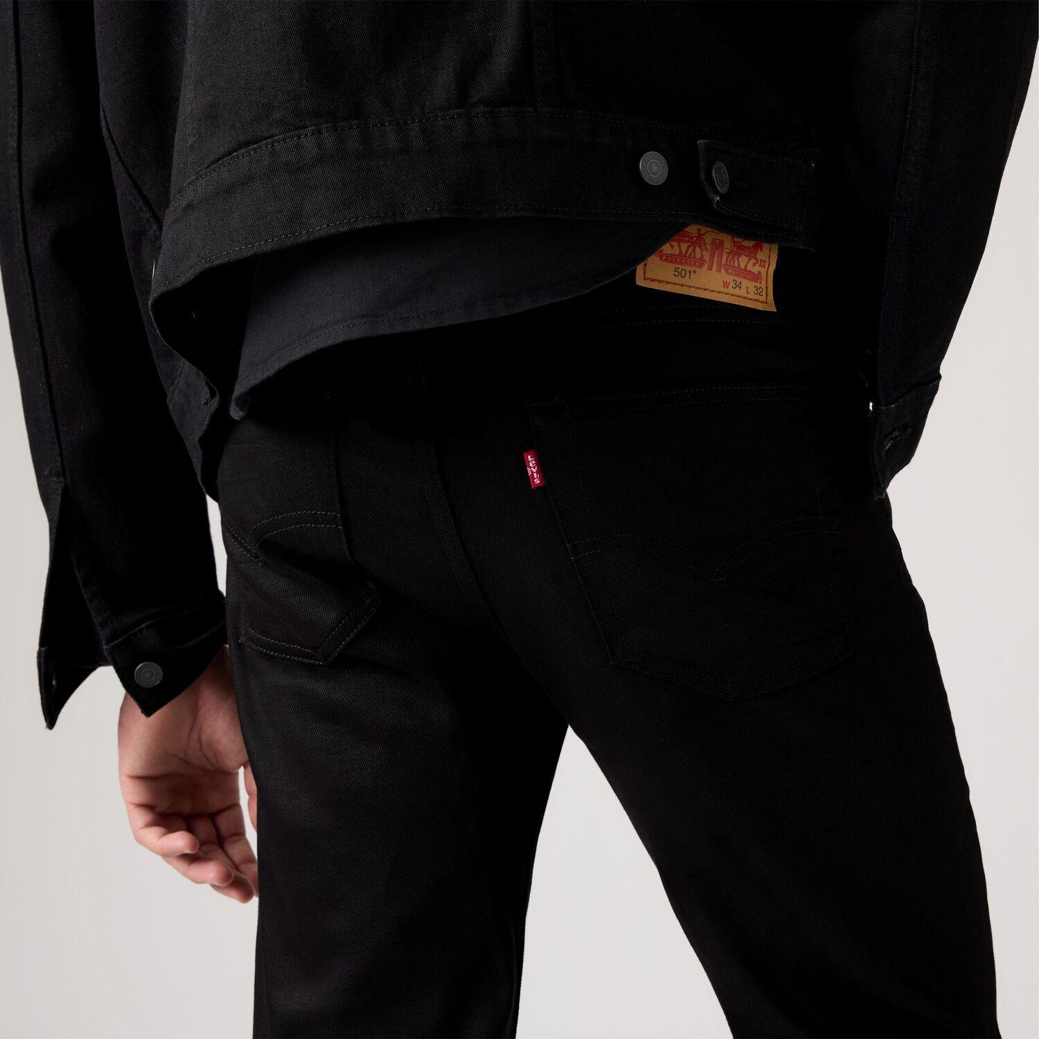 Jeans Hombre 501 original Negro Levis 00501-2442-3