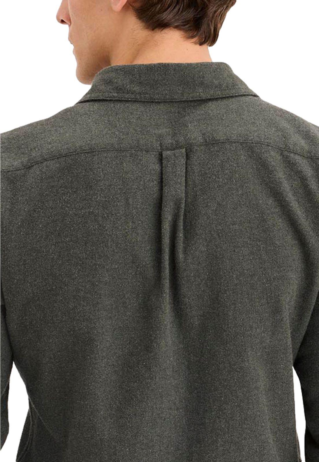 Camisa Hombre Original LS Slim Fit Verde A1114-0174-3