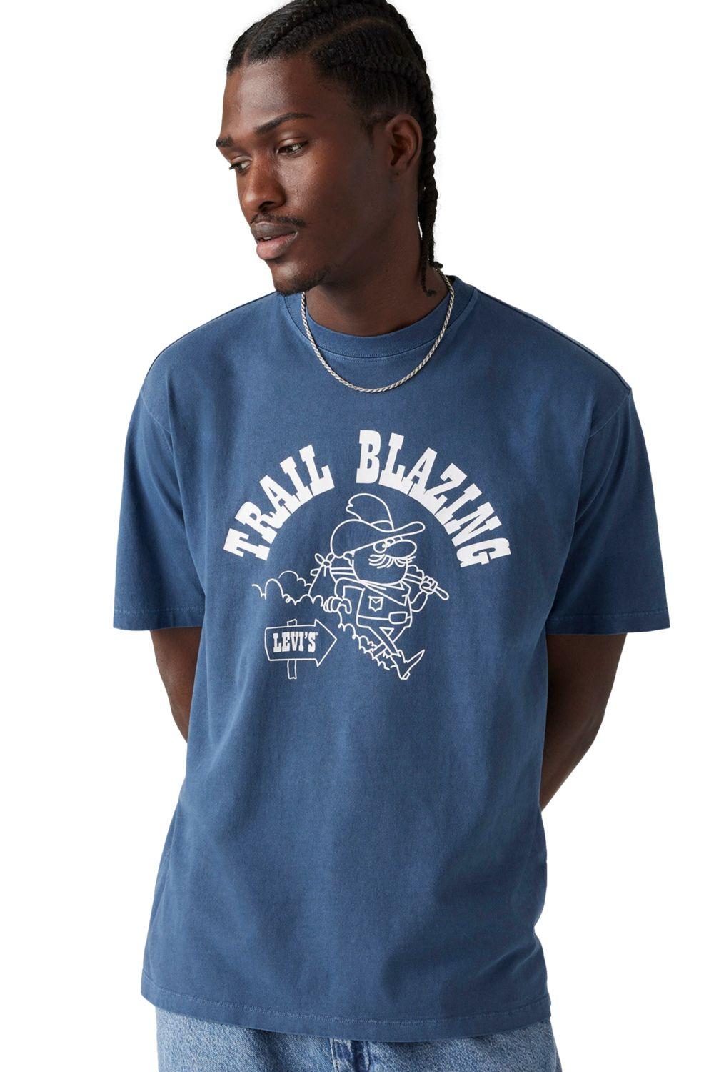 Polera Hombre Vintage Fit Graphic Tee Azul Levis 87373-0147-2